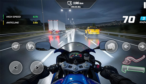 Motor Speed Traffic 3D