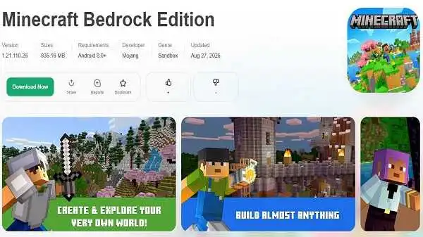 Minecraft Bedrock on Android: Download Guide & System Requirements