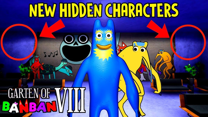 How to Discover Hidden Secret Areas in Garten of Banban 8